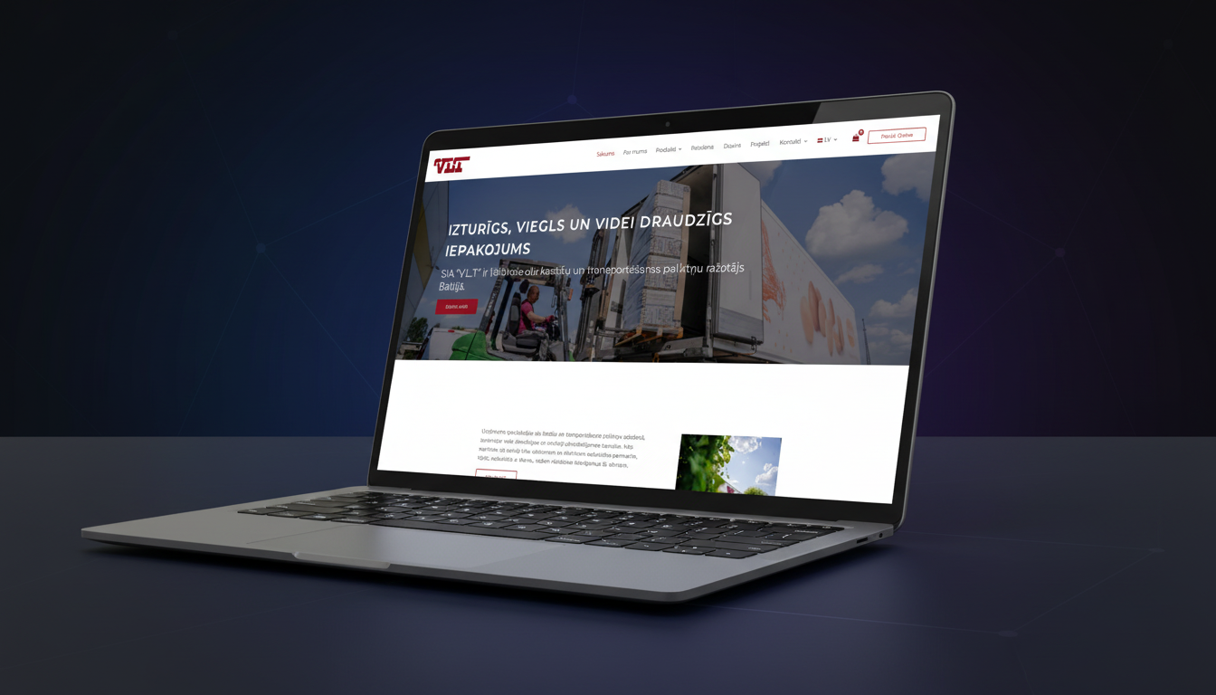 Eggbox (V.L.T) - Iepakojuma ražotājs mājaslapas izstrādes projekts Latvijā