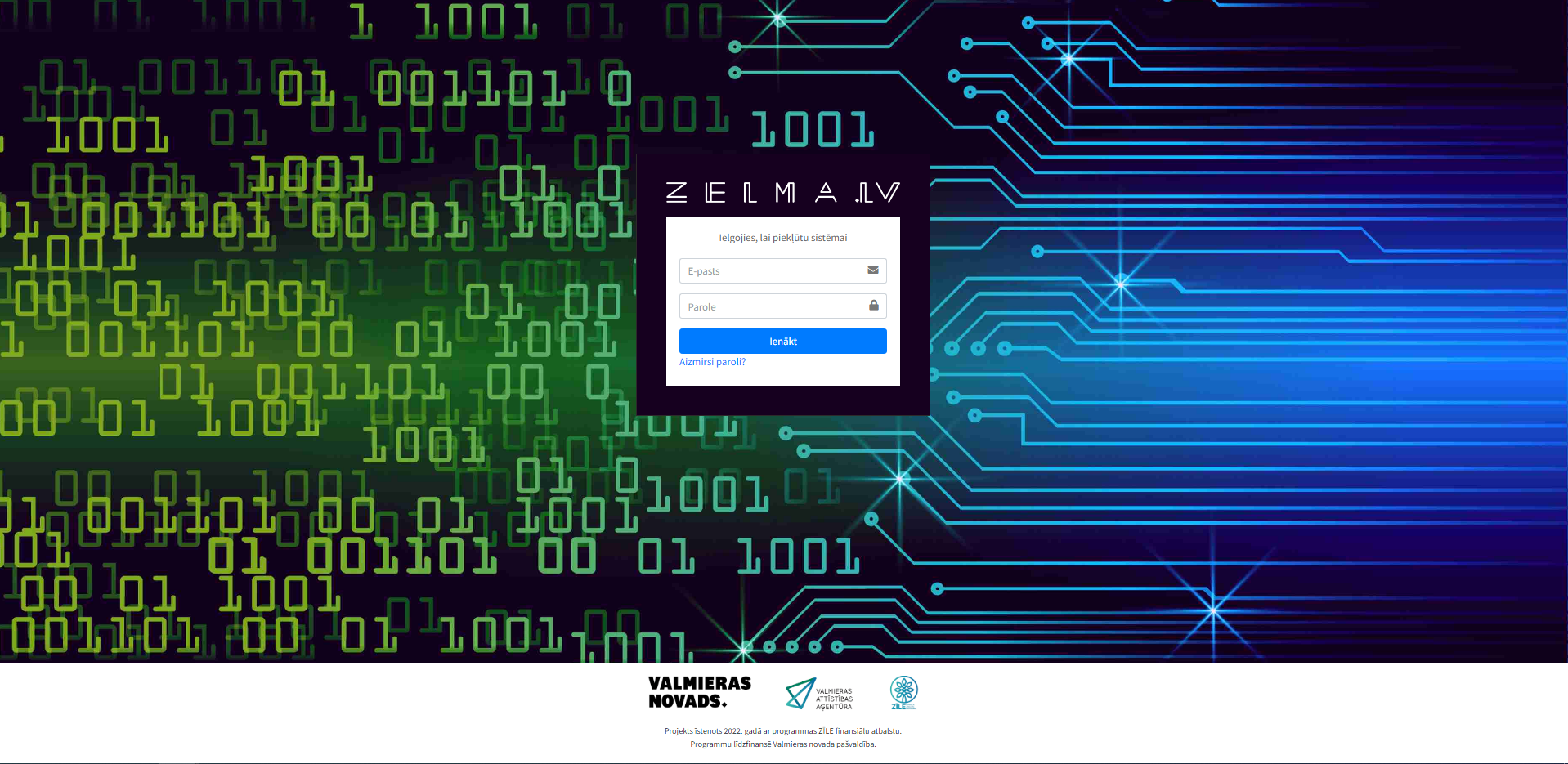 Tāmēšanas sistēma - Uzņēmuma programmatūra mājaslapas izstrādes projekts Latvijā